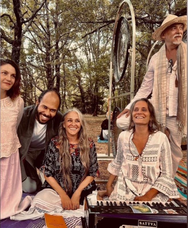 Gong Bath at the Saint Baume Forest with Angie Brooksby, Philippe Garnier, and Alessandra Montana