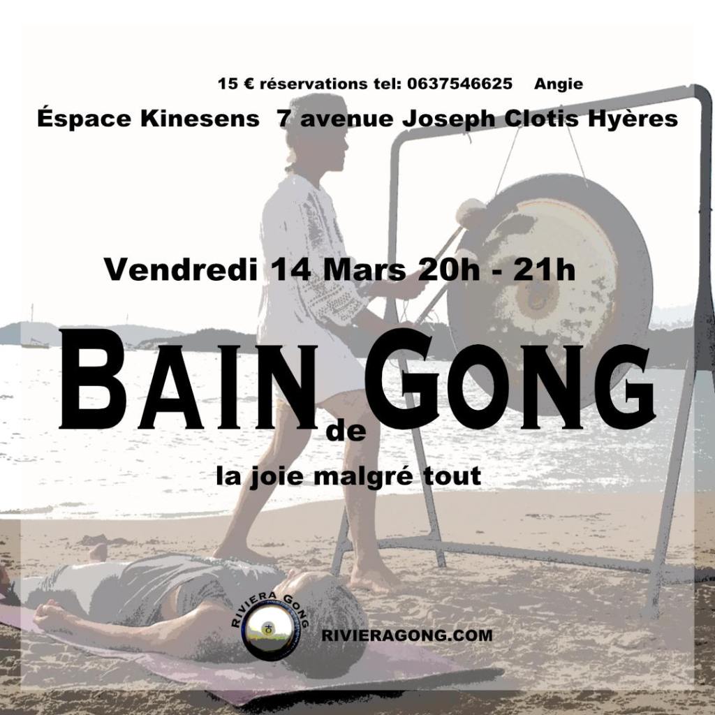 Bain de Gong a Hyères sur la Côte d Azur