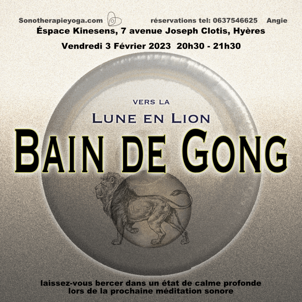 Gong Bath 2023 Hyères, French Riviera by Angie Brooksby