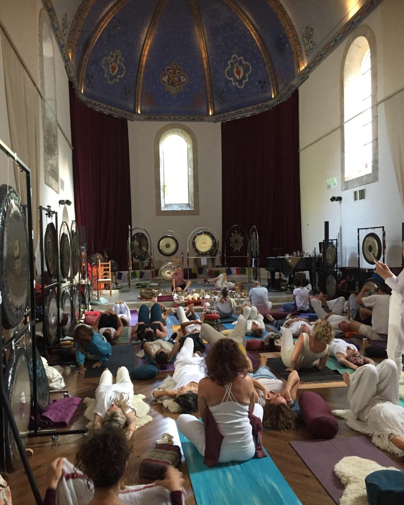 Gong MAster training with Philippe Garnier and Don Conreaux