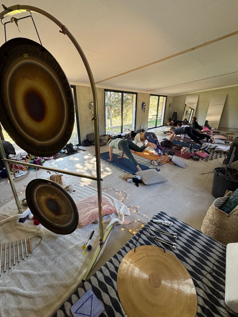 Bain de Gong et Yin Yang Yoga domain de grandpre