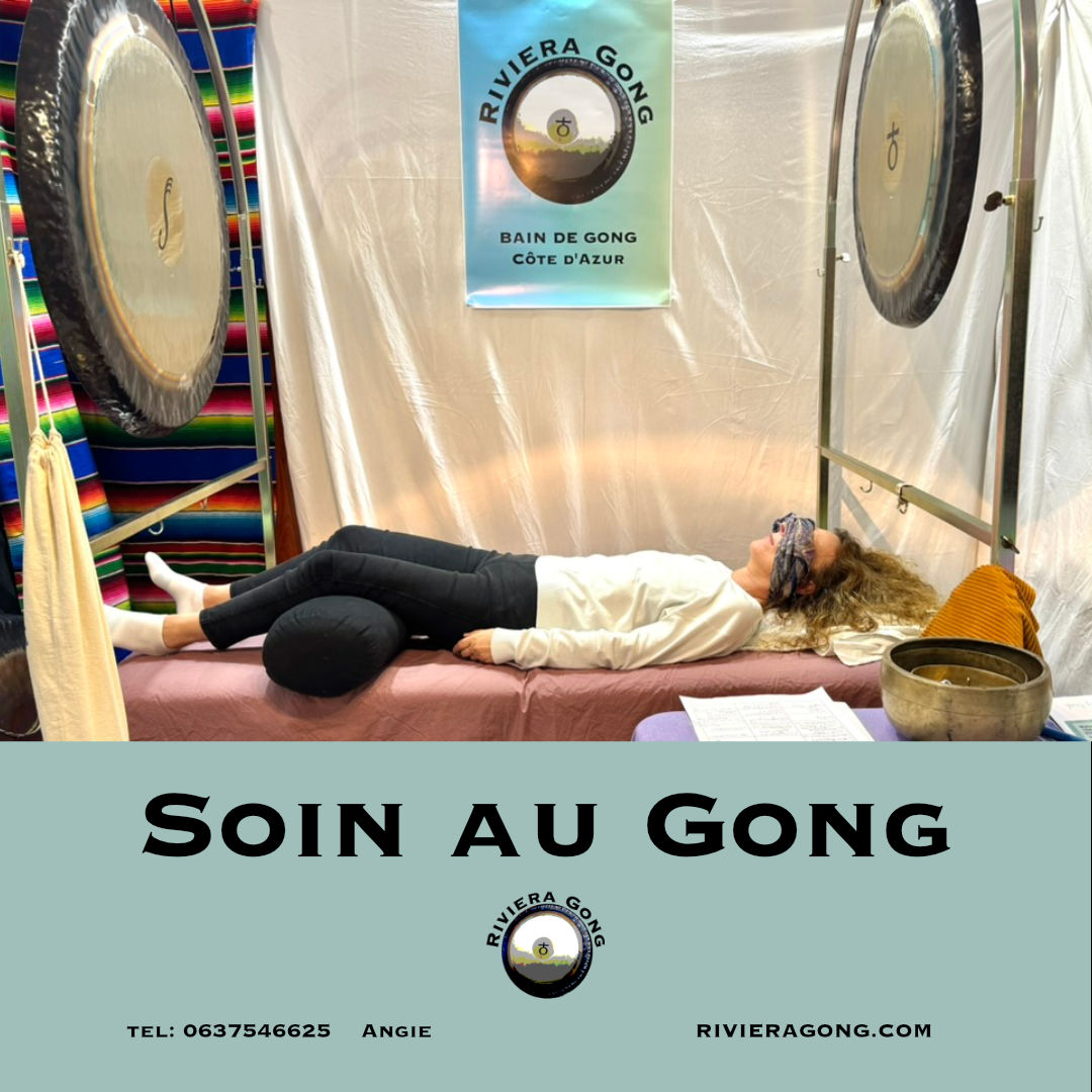 Sound healing with gong by Angie Brooksby-Arcangioli